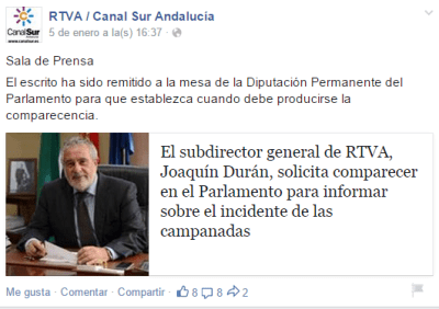 Con crónica de una crisis de reputación con acento andaluz: #CarbónparaCanalSur